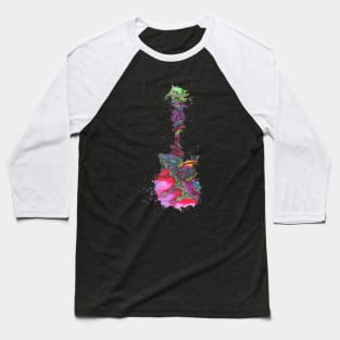 Electric music guitar #guitar Baseball T-Shirt